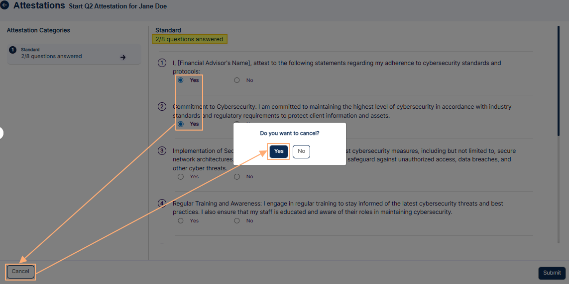 Responding to some of the questions