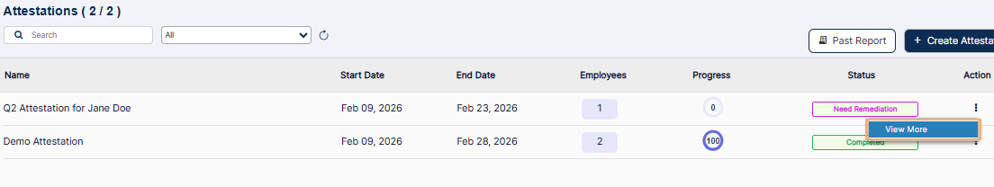Expanded View More row context menu option