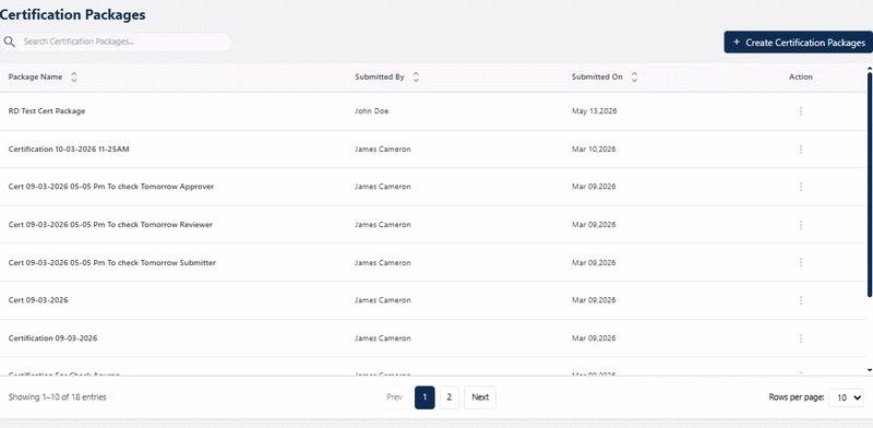 Demonstration of the reminders setting feature