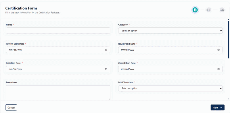 Validation tooltip to enter data in mandatory fields