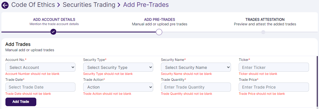 Field validation tooltips