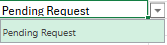 Pending Request Status