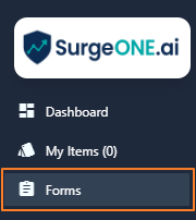 Forms menu option