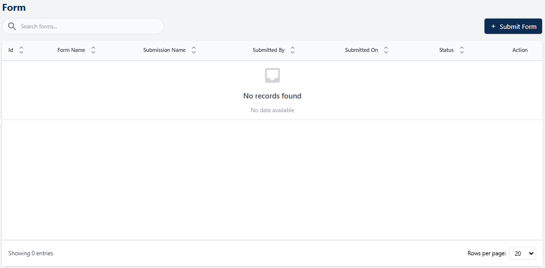 Grid view blank by default