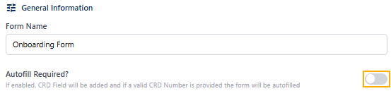Submission Name slider enabled