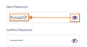 Password unmasking/masking