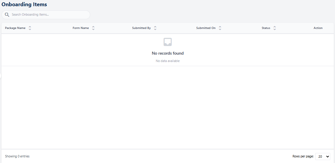 Grid view blank by default