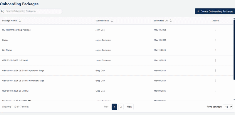 Demonstration of the reminders setting feature