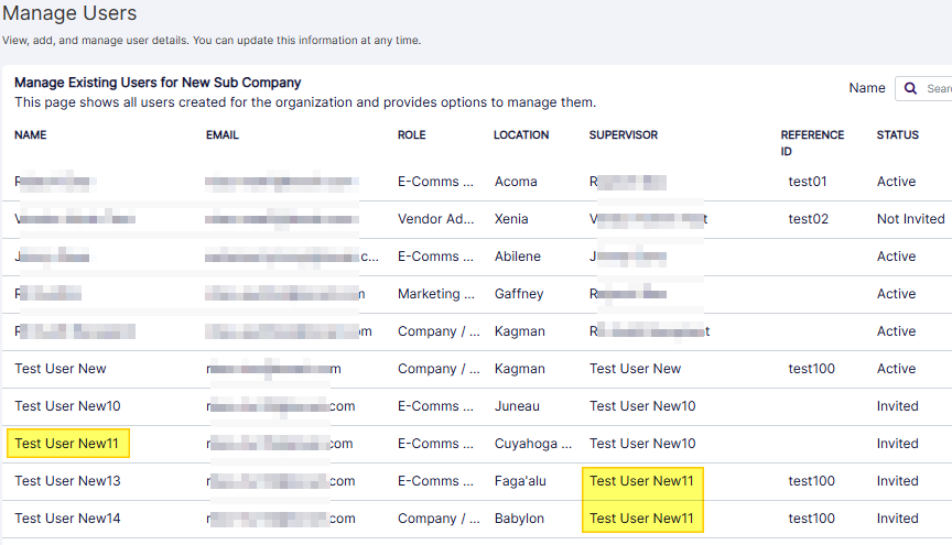 Deleting a user who is set as supervisor of other users