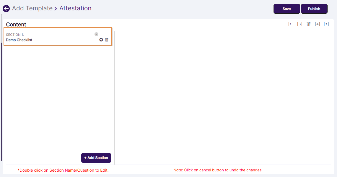 View of the newly added section