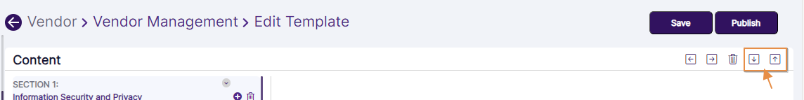 Options to change question order or rank